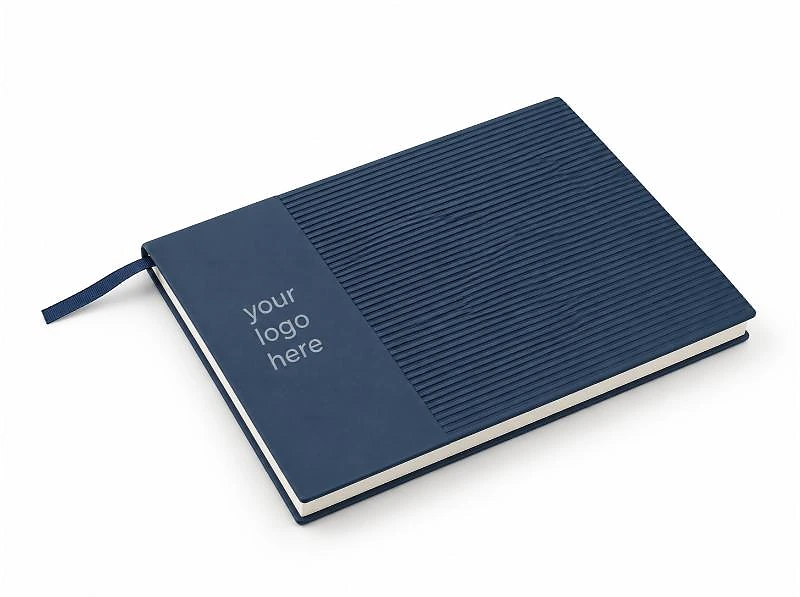 4-Piece Notebook Gift Set with PU Binder, Metal Pen & Card Holder in UAE