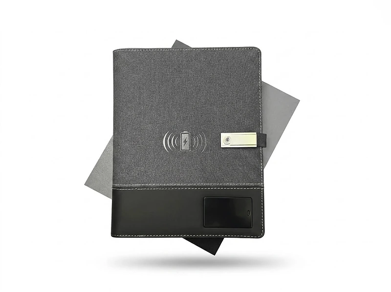 Executive Portfolio Powerbank with Wireless Charging Technology