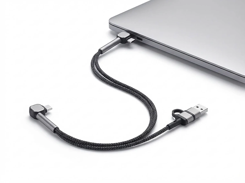 4in1 Charging Cable with Phone Stand and Quick Charge