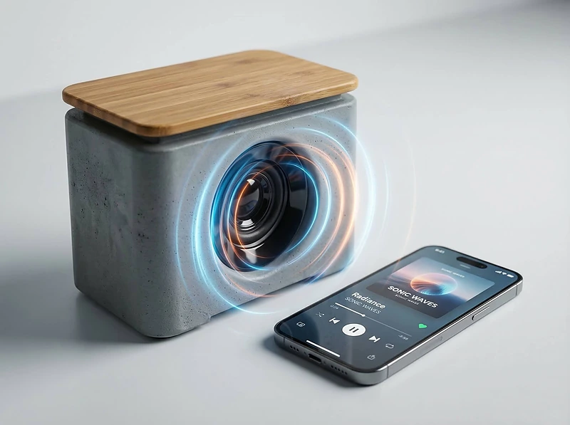 5W Wireless Charger & Bluetooth Speaker Version 5.0