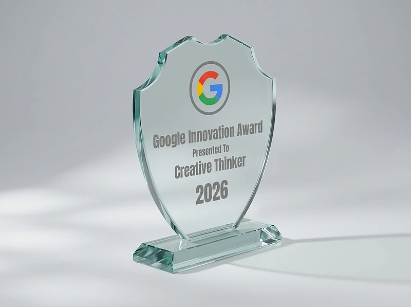 Victorian Shield Crystal Award