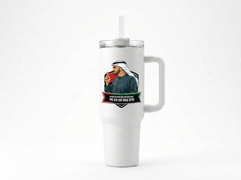 Proud of UAE Insulated Travel Tumbler