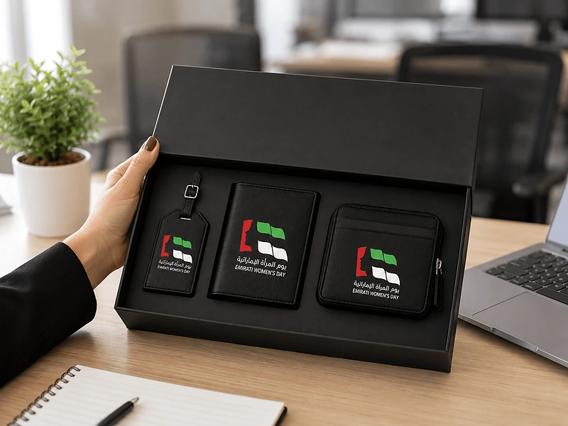 Luggage Tag, Passport Holder & Mini Wallet Gift Set in UAE