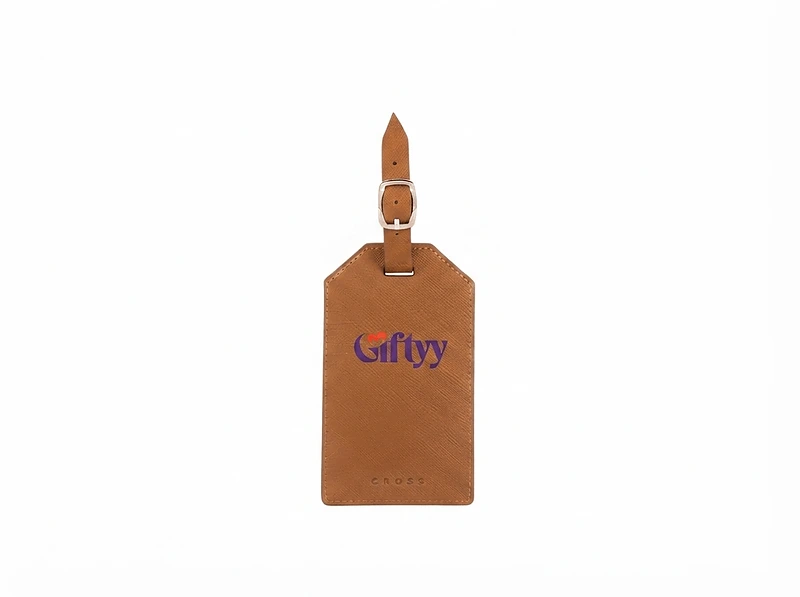 CROSS Leather Luggage Label