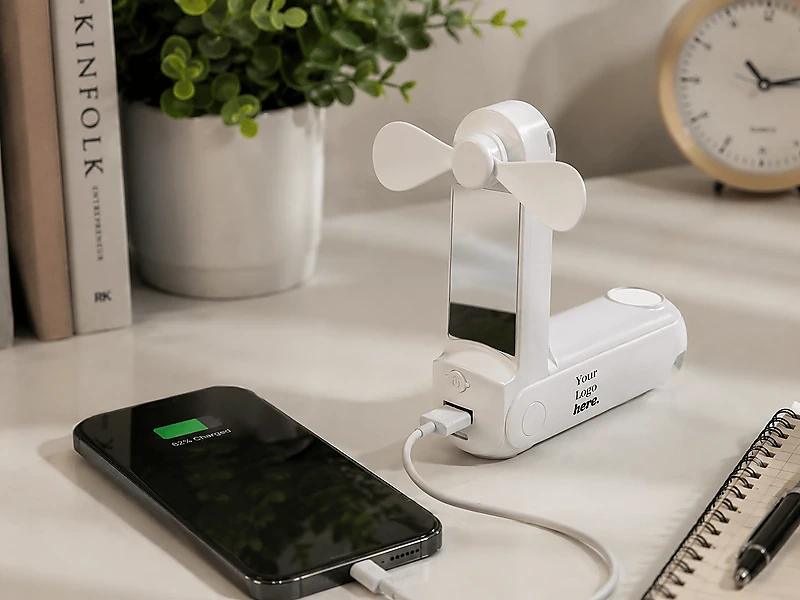Giftology 5-in-1 Powerbank Fan