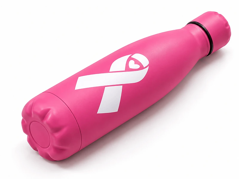 Breast Cancer Awareness Water Bottle 500ml in UAE