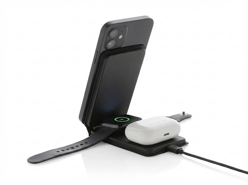 3in1 MagSafe Wireless Charger & Phone Stand