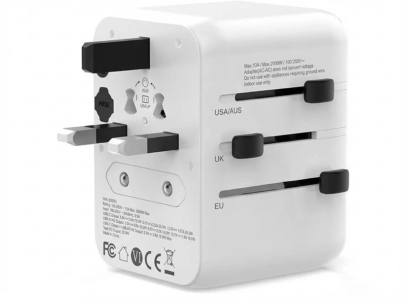 20W Universal Travel Charger
