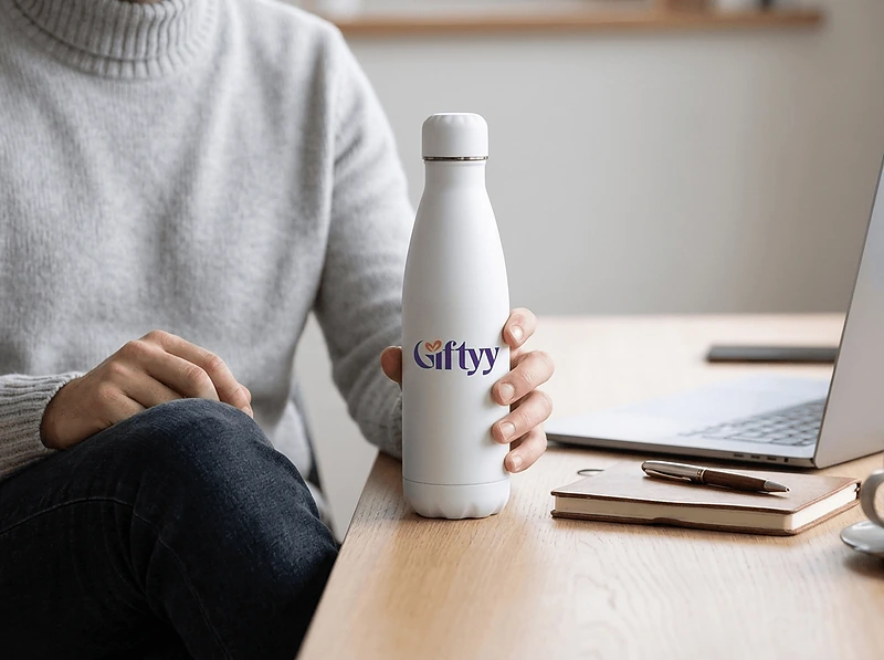 Vacuum insulated water bottle