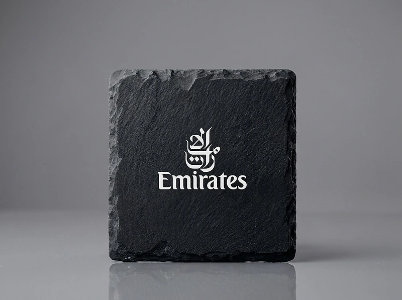 Black Slate Coaster