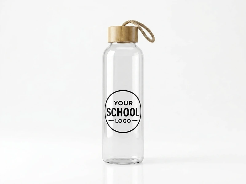 Glass Bottle with Sleeve