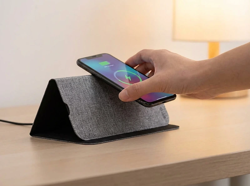 RPET Mouse Pad with Wireless Charging