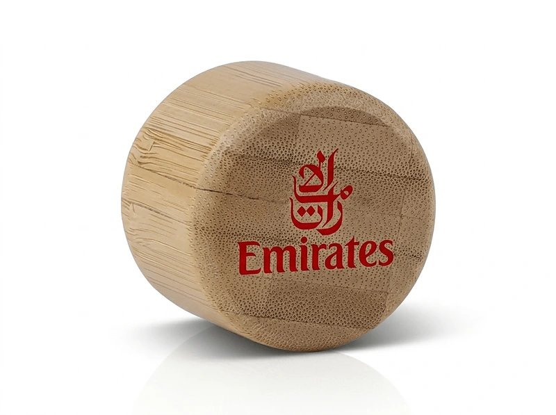 Insulated Bottle With Bamboo Lid And Base