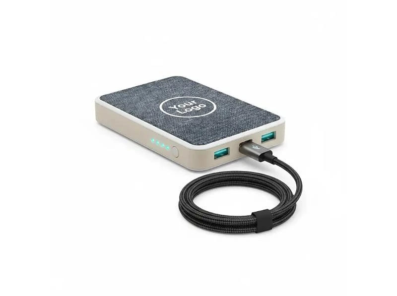 Recycled (PET + ABS) material Power Bank In UAE