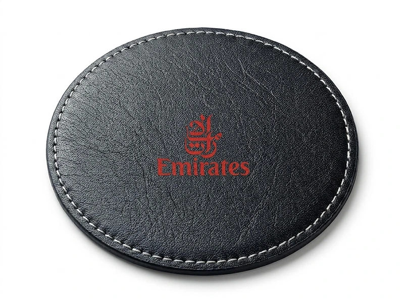 PU LEATHER COASTER