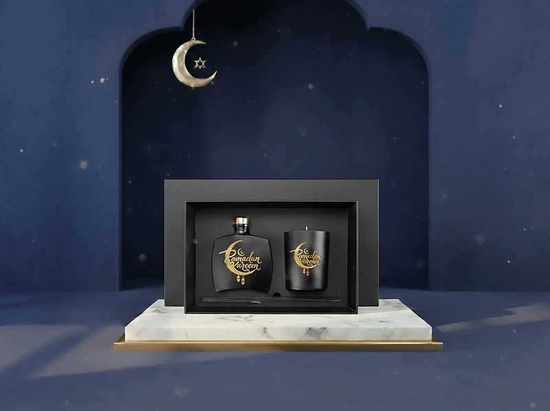 Aroma Diffuser and Candle Gift Set