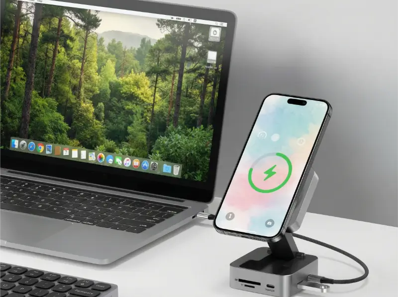10-In-1 High-Capacity Charging Station With MagSafe