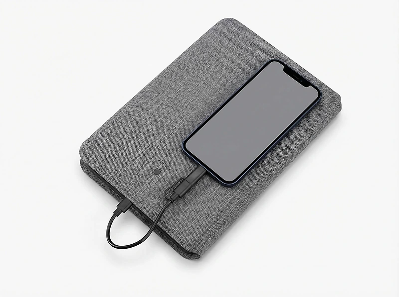 Santhome 10000mAh Wireless Powerbank Organizer