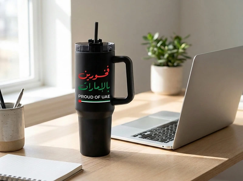 Proud of UAE Insulated Travel Tumbler