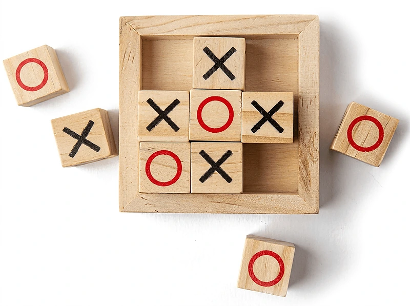 Wooden XO Game Set