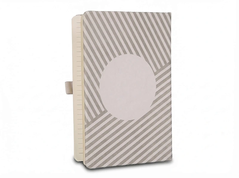 A5 Notebook with Wireless Charger and Debossed Design