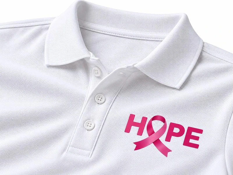 Breast Cancer Awareness Polo T-Shirt in UAE