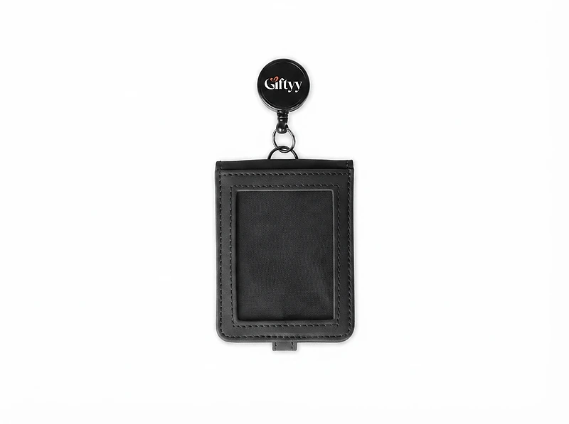 Santhome ID Cardholder with Reel Badge