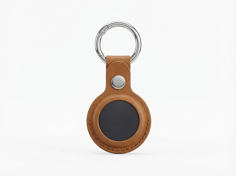 Santhome PU Keychain with Santhome Tag Pocket