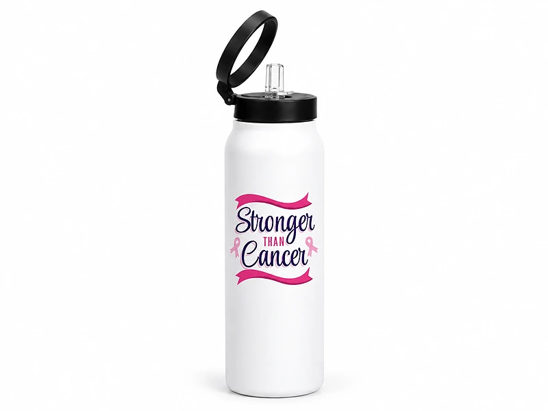 Breast Cancer Awareness Phone Holder Bottle 500ml