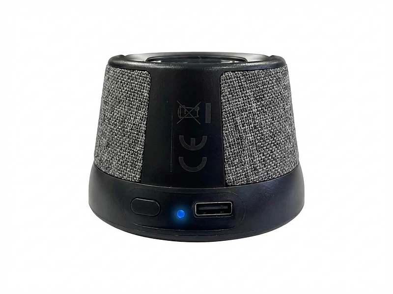 Compact Speaker with Wireless Charging