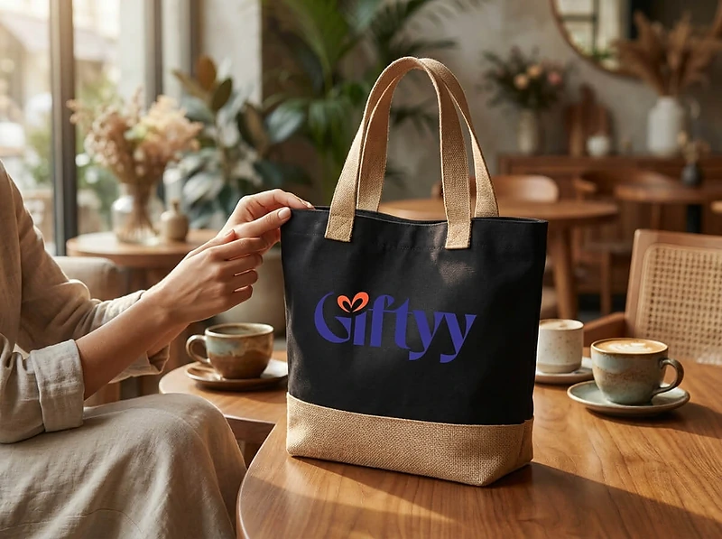 Canvas Bag With Juco