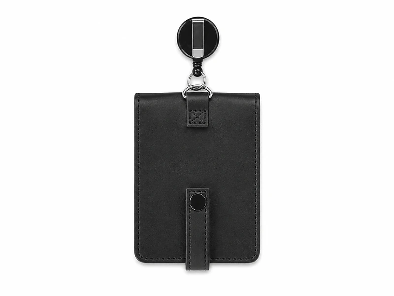 Santhome ID Cardholder with Reel Badge