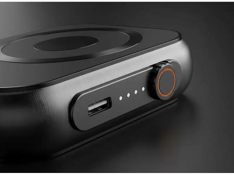 5000mAh Power Bank With 20W Fast Type-C Output & Wireless Charging