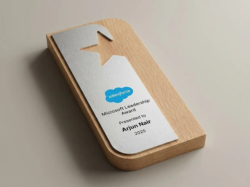 eco-neutral FSC Beech Wood Award