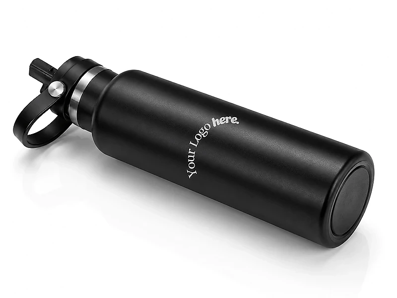Hans Larsen Vacuum Stainless Steel Bottle with Sports Lid – 1L
