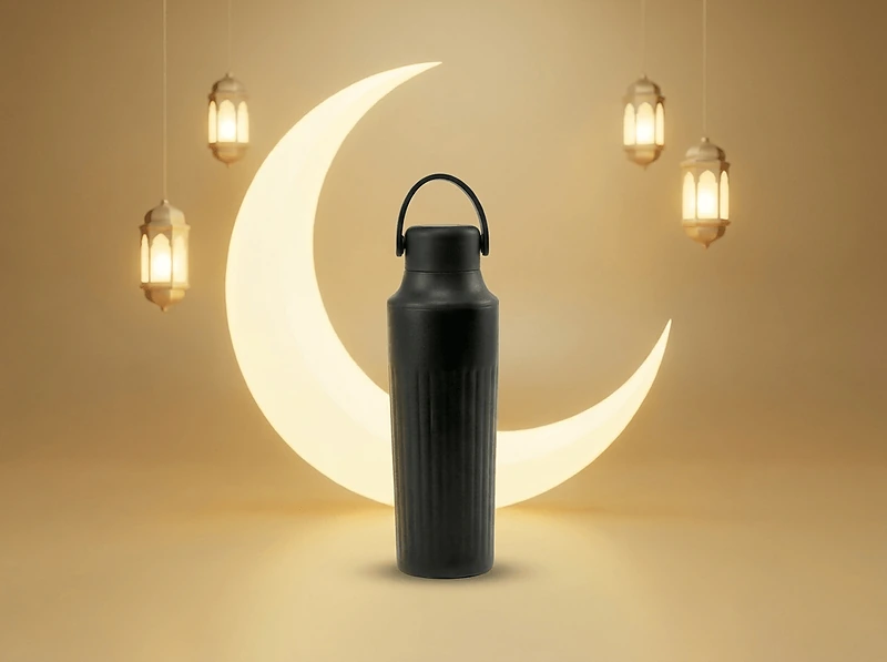 Matte Textured Double-Wall Stainless Steel Vacuum Bottle – 500 ml