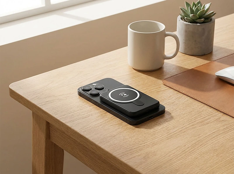 5000mAh Magnetic Wireless Mini Power Bank