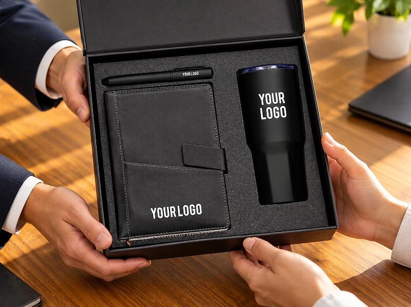 Slate Corporate Gift Set – 3-Piece Compact Executive Gift Set in UAE