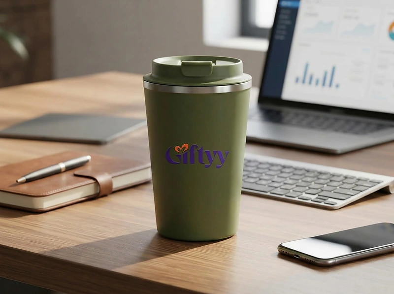 Insulated Bottle With Bamboo Cap