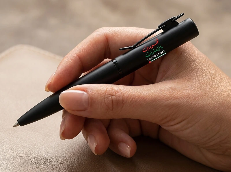 Proud of UAE Matte Black Pen
