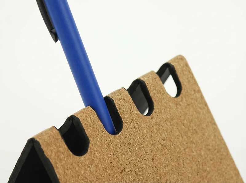 Cork+PU Mousepad Organizer