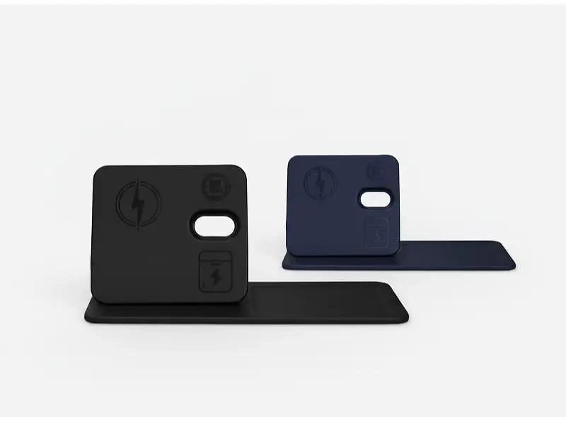3-In-1 Magnetic Wireless Charger Desk Tray