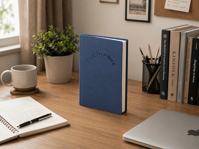 Eco-neutral Denim Paper Cover A5 Notebook