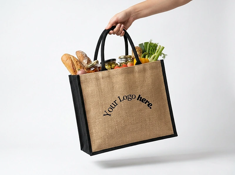 Heritage Jute Bottle Tote