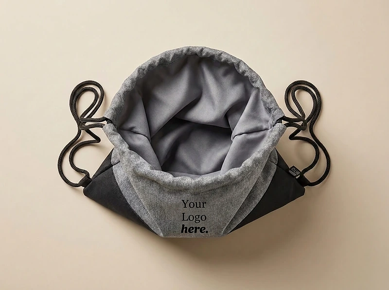 Reflective RPET Drawstring Bag