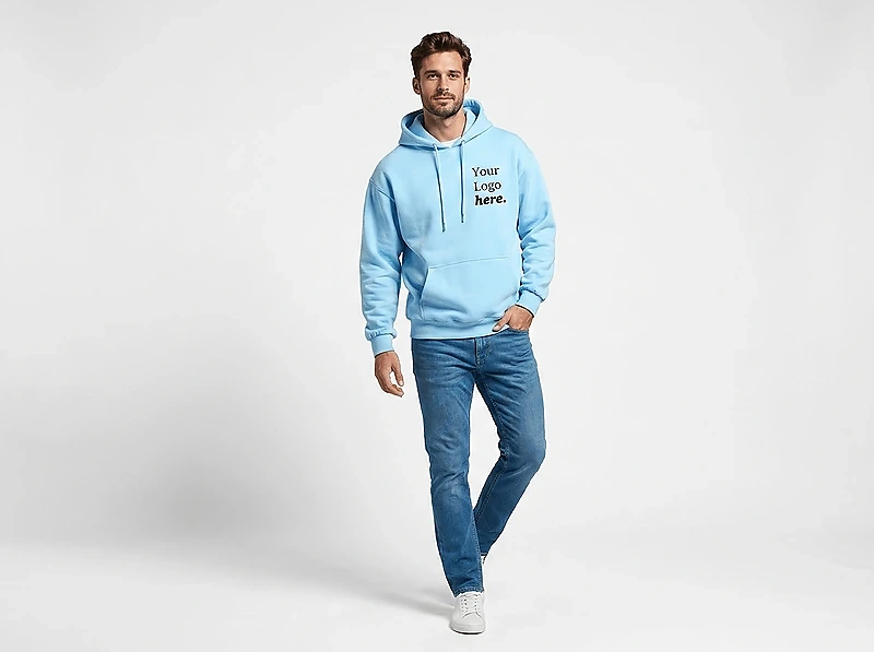 Oversized Fleece Pullover Hoodie