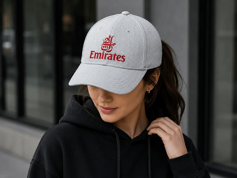 High-Quality 6-Panel Cap with Adjustable Velcro Closure