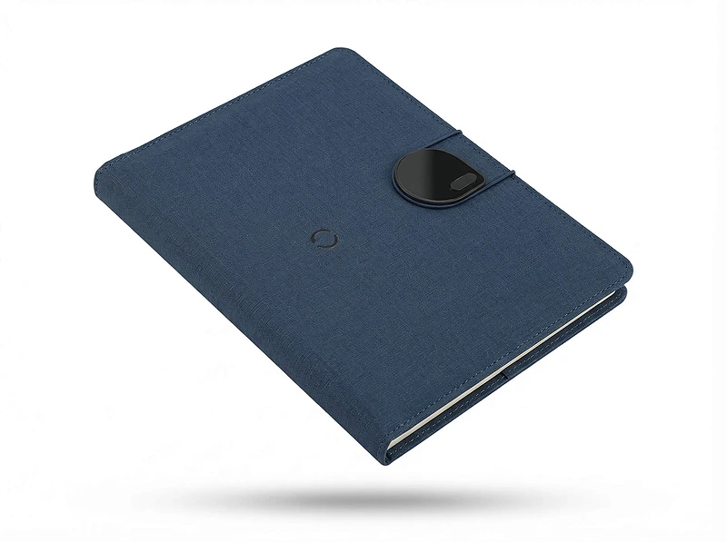A4 Notebook Organizer with 5000mAh Power Bank
