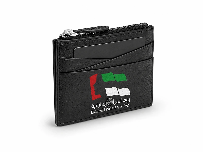 Cross Zip Card Holder in UAE