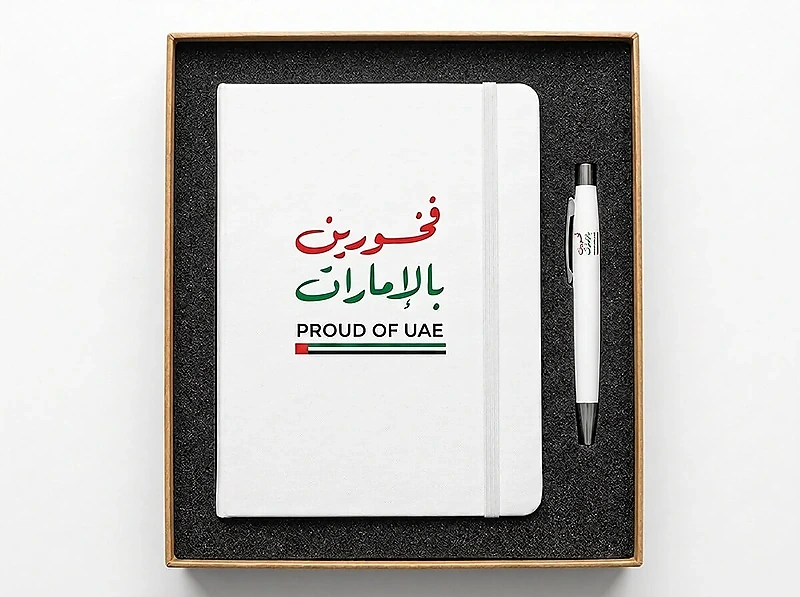 Proud of UAE Notebook & Pen Set